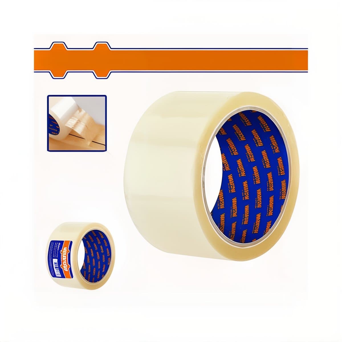 Transparent Packing Tape 5cm Wide – 60m Length