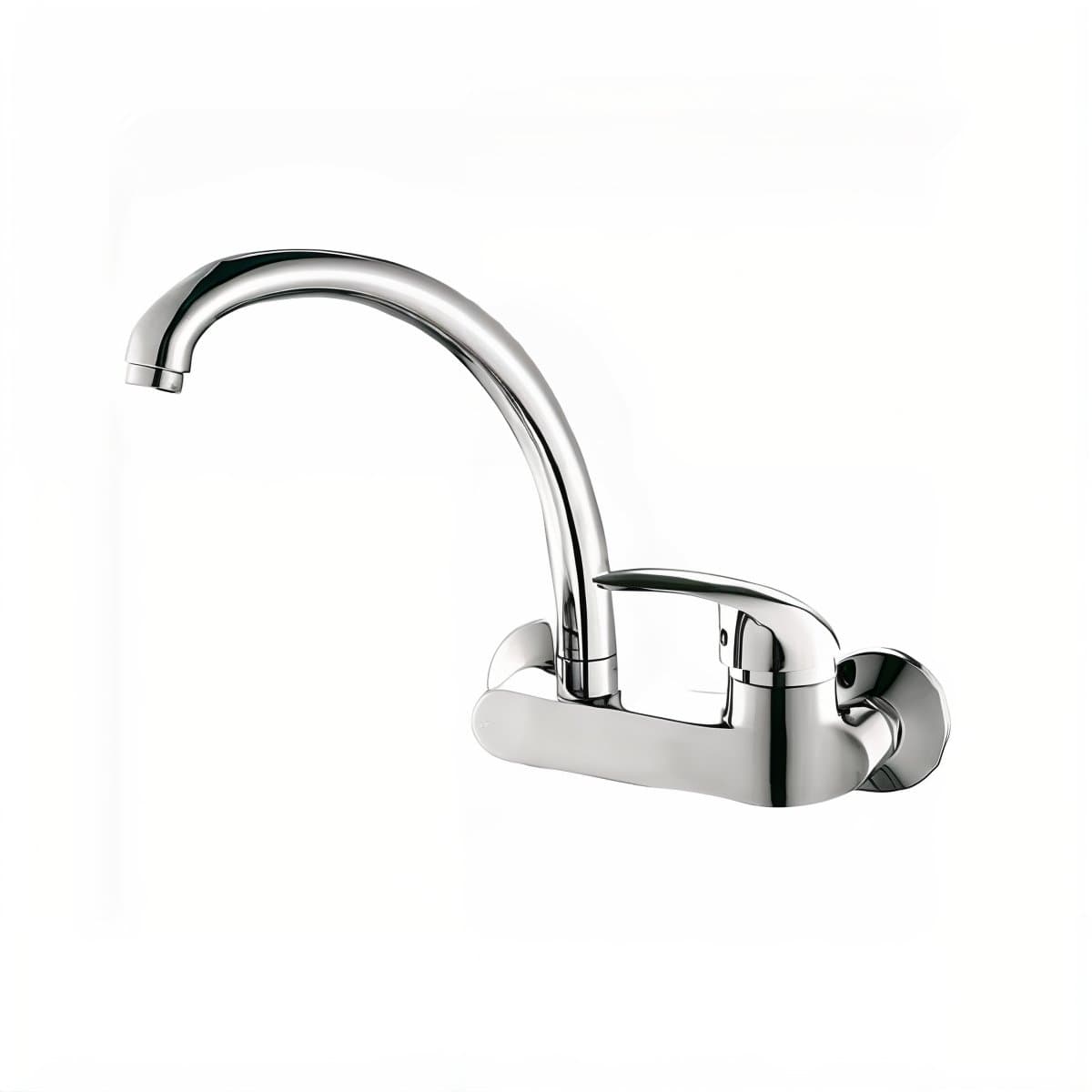 Wall-Mounted Faucet with Upper Spout – Durable Design with 5-Year Warranty