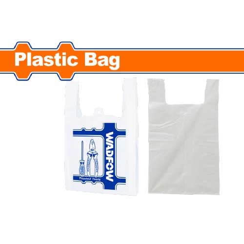 White and Adfo T-Shirt Bag 35×60 cm – Perfect for Daily Packaging