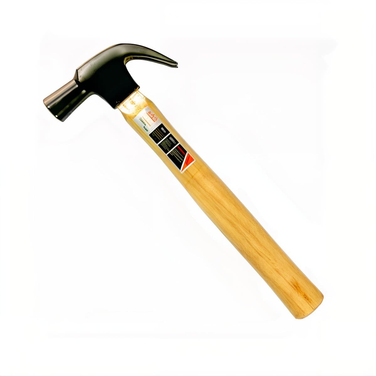 Carpenter's Hammer with Wooden Handle, 450g – Lightweight and Comfortable to Use